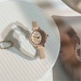 thumbnail image 5 of Reloj de arte retro para mujer, estilo coreano, sencillo y elegante, combina perfectamente con el reloj de cuarzo rectangular, 5 of 5
