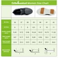 thumbnail image 3 of OrthoComfoot Women's Lace Up Boat Shoes with Arch Support, Comfortable Shoes for Plantar Fasciitis, Orthopedic Casual Deck Loafers for Heel and Foot Pain Relief, 3 of 6
