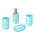 thumbnail image 1 of Jessar - 4 Piece Bathroom Accessory Set, Blue, 1 of 1