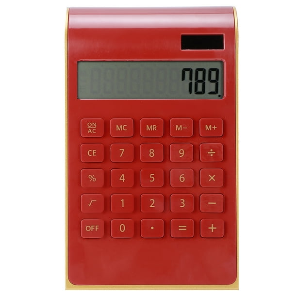 Calculadora de oficina, Calculadora portátil de 10 dígitos Calculadora Calculadora portátil Tecnología avanzada Jadeshay A