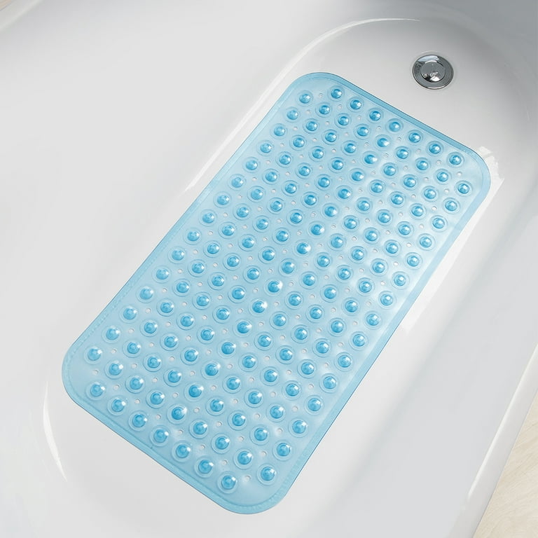 AmazerBath Bathtub Mat Non Slip, Bath Mat for Tub 40 x 16 Inches Full Size,  Non Slip Shower Mats with Suction Cups and Drain Holes, Bath Tub Mats for