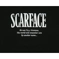 thumbnail image 3 of Scarface Movie Women's He was Tony Montana Quote Adult Short Sleeve T-Shirt, 3 of 5