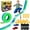Blue-green, variant on KiddiTouch 15 Ft Flexible Race Car Track for Kids, Hot Racing Wheels Track Set with Suction Cups, Compatible with Diecast 1/64th Cars, Rolls up Portable DIY Racetrack