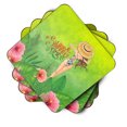 thumbnail image 2 of Summer Time Lady in Swimsuit Foam Coaster Set of 4, 2 of 3