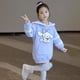 thumbnail image 5 of Sudadera con capucha para niñas Cinnamoroll, vestido de Sanrios, camisetas de algodón lindas de Anime, moda de primavera y otoño, vestido de princesa cálido para niños Kawaii, 5 of 5