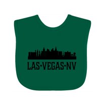 Inktastic Las Vegas Nevada City Skyline Boys or Girls Baby Bib