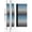 Blue, variant on Grey Ombre Refrigerator Door Handle Covers Set of 2, Gray White Gradient Modern Abstract Art Kitchen Fridge Microwave Oven Dishwasher Stove Cabinet Handle Protectors, Washable Appliance Decor