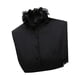 thumbnail image 3 of Corbatas desmontables para mujer, medias camisetas, corbatas falsas, corbatas de muñeca falsas de moda Negro, 3 of 8