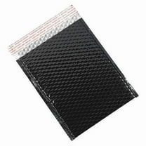 Partners Brand Bubble Mailers,9x11.5",Black,PK100 GBM0911BK