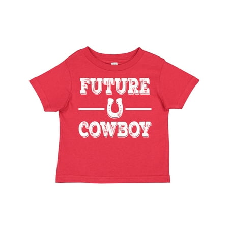 

Inktastic Future Cowboy Boys Rodeo Gift Toddler Boy Girl T-Shirt