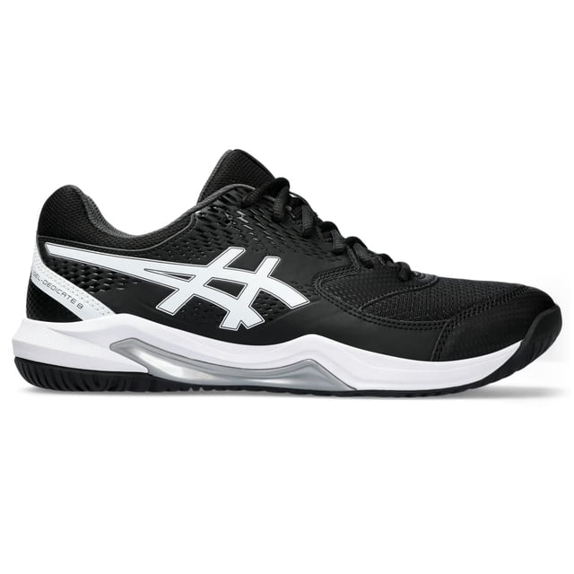Zapatillas de tenis ASICS Gel-Dedicate 8 para hombre en negro/blanco