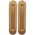 thumbnail image 1 of 2 pcs Oval Sliding Door Pulls Sliding Barn Door Handles Metal Sliding Door Handles, 1 of 9