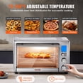 thumbnail image 4 of VEVOR 13-IN-1 Air Fryer Toaster Oven, 28L/29.6Qt Convection Oven, 1800W 2-Tier Toaster Ovens Countertop Combo with Wire Racks, Pizza Pan, Gloves, Home and Commercial Use, 4 of 9