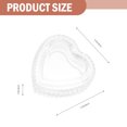 thumbnail image 3 of Heart Gift Box Valentine's Day Box Glass Jewelry Box Heart-shaped Hand Box, 3 of 5