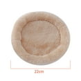 thumbnail image 2 of Hamster Bed,Round Sleep Mat Pad For Hamster/Hedgehog/Squirrel/Mice/Rats And Other Small Animals - Camel, 2 of 5
