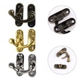 thumbnail image 2 of 25 Pcs Antique Latch Hook Buckle Right Angle Lock Vintage Cupboard Latch Buckle, 2 of 8
