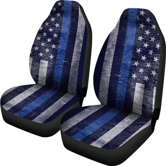Universal Car Seat Cover American Flag Pattern Auto Seat Covers Set Patriotic Seat Protector for Car SUV Van Styling Accessories