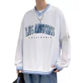 thumbnail image 1 of Sudadera Casual Holgada Con Letras Bordadas De Moda, 1 of 8