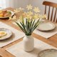 thumbnail image 1 of YiJuHui Artificial Flowers Spring Orchid Bouquet Lifelike Silk Floral Arrangements for Wedding Centerpiece Home Decor Office Table Vase Filler, 1 of 6