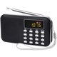 thumbnail image 5 of Am/FM Radio Portatil Pequeña Recargable, Radio Pequeña Digital con Linterna LED, Reproductor de Radio Bateria Recargable de 1200 mAh ShuxiuWang 1327537107743, 5 of 5