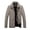 31 Khaki, variant on Men's Winter Jacket Big and Tall Thick Thermal Fleece Lined Coat Turn-Down Collar Winter Warm Sherpa Jacket wiht Pockets