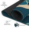 thumbnail image 3 of Teal Mandala Floral Mahjong Mat 31.5x31.5 Inch | Non-Slip And Noise Reduction Mah Jong Table Mat Cover with Carrying Bag For Mahjong Lovers, Poker, Board Games And Dominoes, 3 of 7