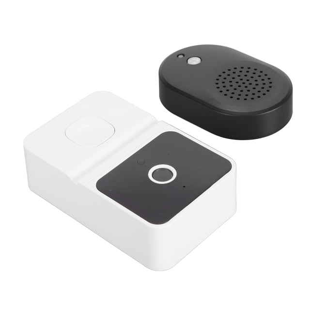 Timbre De Vídeo WiFi Inteligente, Cámara De Timbre De Vídeo AI Detección De Movimiento 2,4G Visión Nocturna Profesional Para Interiores