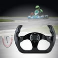 thumbnail image 6 of yotijar Generic Racing Steering Wheel Anti Slip Aluminum Alloy Gaming Steering Wheel Black, 6 of 8