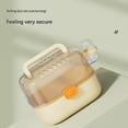 thumbnail image 4 of Hamster Travel Carrier, Yellow PP Portable Cage with Attached Water Bottle for Short Trips and Daily Care, 4 of 8