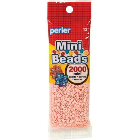 Perler MPB80-14-89 Mini Beads - Peach, 2000 per Pack