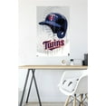thumbnail image 4 of MLB Minnesota Twins - Drip Helmet 22 Wall Poster, 22.375" x 34", 4 of 4