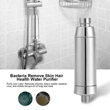 Shower filter for well water
