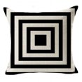 thumbnail image 4 of Flmtop 1PC Versatile Pillow Covers with Hidden Zipper Modern Abstract Geometric Throw Pillowcase Soft Pillowcase Wear Resistant Pillowslip Sofa Pillow Cover Decor, 4 of 9