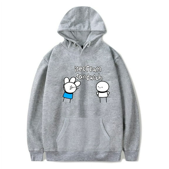 Ice Cream Sandwich Merch Hoodie Mint Hoodie Long Sleeve Pullover top Unisex Tracksuit Outerwear