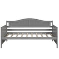 thumbnail image 6 of Gewnee Wood Twin Size Daybed with Two Storage Drawers for Kids Bedroom,Gray, 6 of 8
