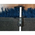 thumbnail image 6 of RugBerry Blue Shimmer Shag Area Rug Thick Soft Pile Large Shaggy Carpet Navy Blue 8' x 10' Pet Friendly, Non Slip, Handmade 8' x 10' Kids Room,, 6 of 6