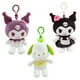 thumbnail image 2 of Sanrio-llaveros de muñecos de dibujos animados para niñas, juguetes de peluche colgantes pequeños, modelo supersuave, Kuromi Pochacco, regalos de cumpleaños, 2 of 5