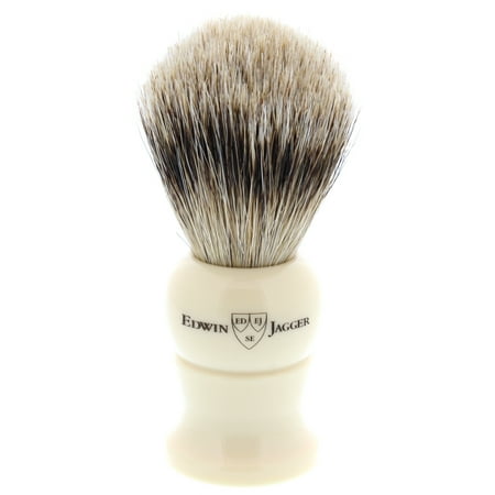 Edwin Jagger Super Badger Shaving Brush, Small, Imitation (Edwin Jagger Best Badger Shaving Brush)