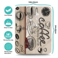 thumbnail image 5 of Coffee Mat, Vintage Kitchen Coffee Bar Mat for Countertop, Rubber Backed Dish Drying Mat for Counter, Absorbent Coffee Bar Accessories Fit Under Coffee Maker Espresso Me Machine 18x24in, 5 of 7