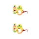 thumbnail image 1 of Qarigey Gafas de Pascua con purpurina, disfraces de juego, gafas de cumpleaños, accesorios de decoración para festivales, niños, adultos, Tipo 7 2piezas, 1 of 6