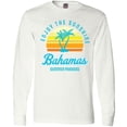 thumbnail image 3 of Inktastic Enjoy the Sunshine Bahamas Summer Paradise Long Sleeve T-Shirt, 3 of 5