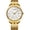 Men Gold White, variant on Men's Luxury Analog Quartz Gold Wrist Watches Business Stainless Steel Band Dress Wrist Watch Classic Calendar Date Window 3ATM Water Resistant