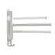 thumbnail image 5 of Toallero de barra autoadhesivo para baño, toallero, colgador de toallas de acero inoxidable 3 Varillas Blanco, 5 of 6