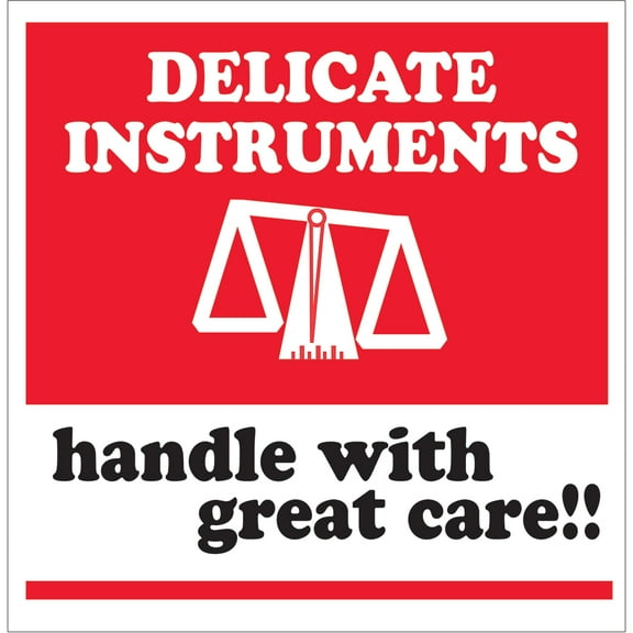 BOX Delicate Instrument Label