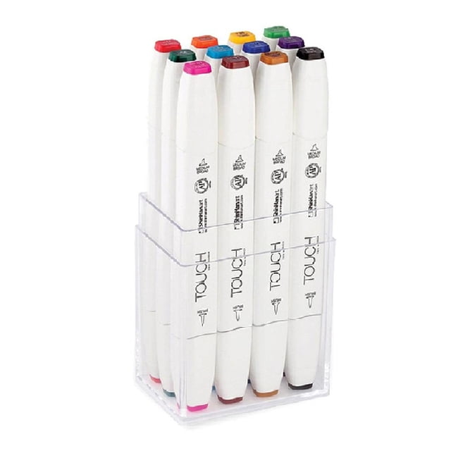 Set Básico Con 12 Marcadores Brush No. 11213 Shin Han