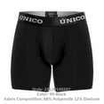 thumbnail image 4 of Unico 22120100207 Intenso M22 Boxer Briefs Color 99-Black Size 2XL, 4 of 8