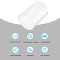 thumbnail image 3 of Unique Bargains Tuyau Acrylique Transparent Tube Rond Rigide 105mm ID 110mm OD 6 Pouces pour Lampes et Lanternes Système de Refroidissement par Eau, 3 of 6
