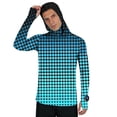 thumbnail image 7 of Rvwovn Men's UPF 50+ Hooded UV Protection Shirt with Mask, Camo Outdoor Fishing Sun Hoodie, 7 of 7