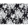 thumbnail image 2 of Zelouf Meadow-Mono On Shantung  , Sewing, DIY, Crafts Fabric by the Yard, 991 Black/cream, 1 Yard, 2 of 2
