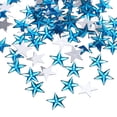 thumbnail image 4 of Uxcell 100Pcs Acrylic Star Rhinestone 0.55"x0.55" Flat Back Plastic Gems Jewelry Stickers Water Blue, 4 of 6
